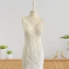 Exquisite Pearl and Lace Embroidered Mermaid Wedding Gown (Wedding Dress / Bridal)