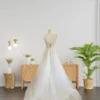 Handmade Bridal Gown with Delicate Lace and Tulle Features (Wedding Dress / Bridal)